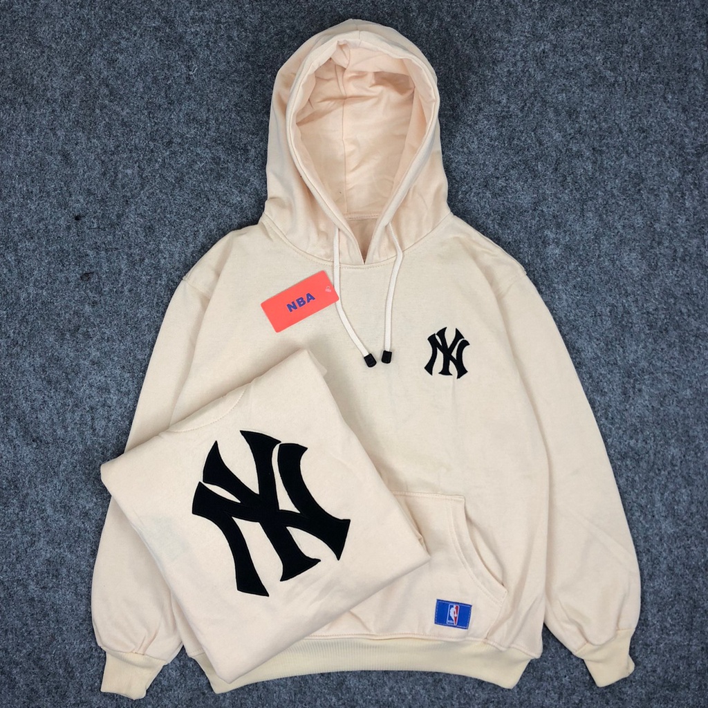 SWEATER HOODIE NYC BORDIR PRIA DISTRO BAHAN TEBAL HOODIE BASKET BALL