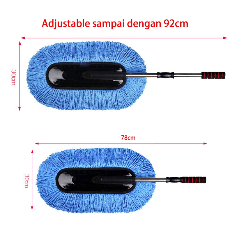 Kemoceng Mobil Serbaguna Alat Cuci Mobil Duster Telescopic