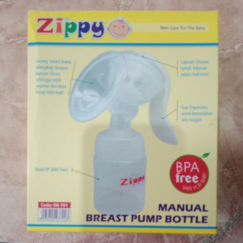 Breast pump zippy ok-701 / pompa asi zippy