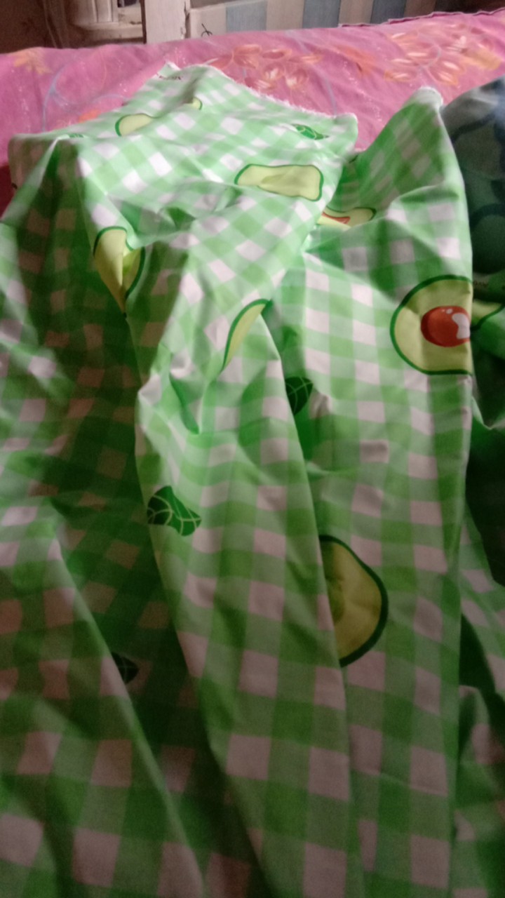 Kain Sprei Meteran Murah Motif Avocado Green