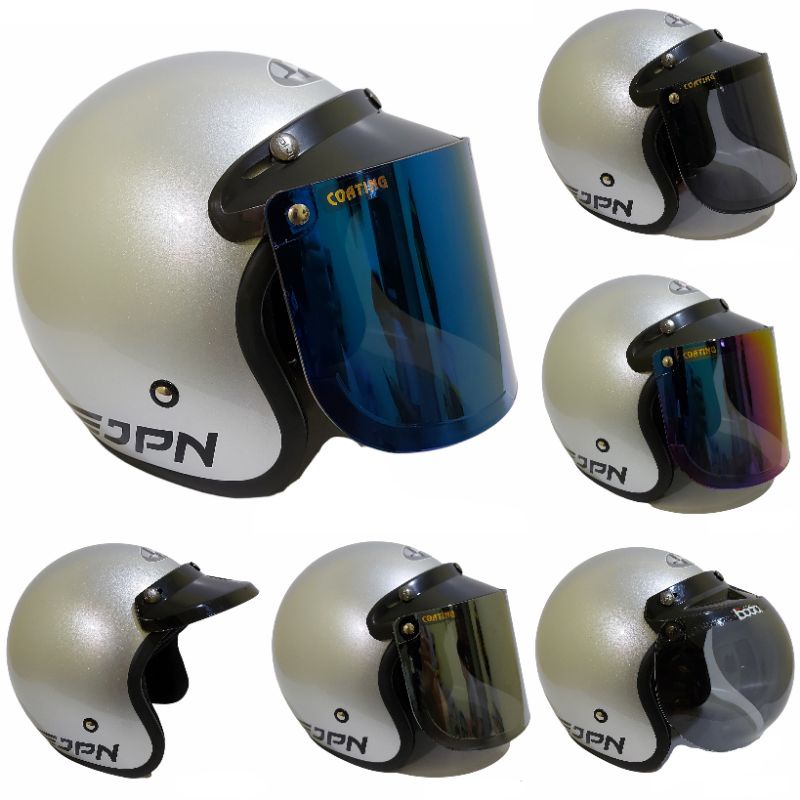 Helm Jpn Silver Gloss