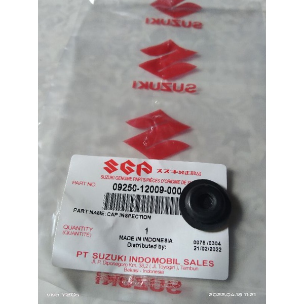 COSHION KARET GROMET TUTUP POMPA OLI SATRIA 2TAK ORI SGP TUTUP POMPA OLI SATRIA HIU SATRIA LUMBA