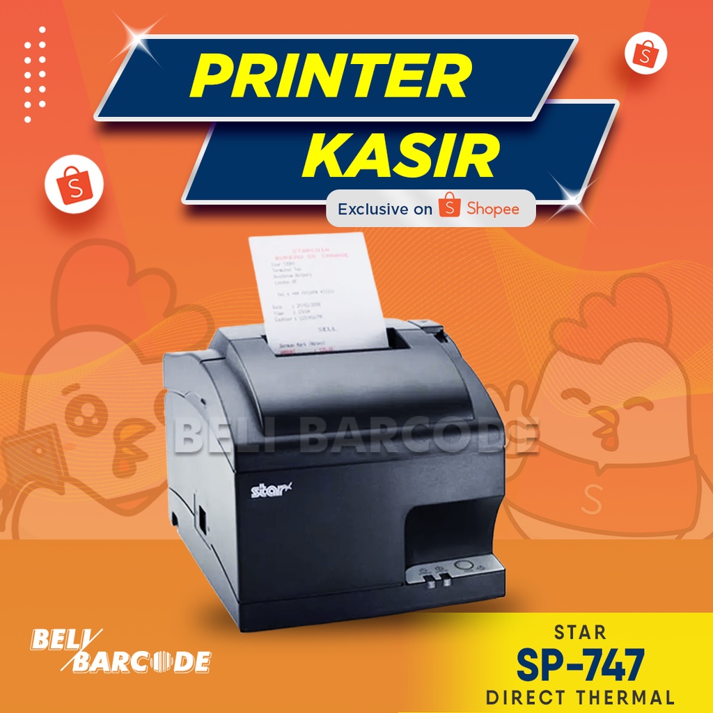 Printer Struk Kasir Dot Metrix SP-747 // Star SP-747 Printer Struck Receipt Dot Matrix