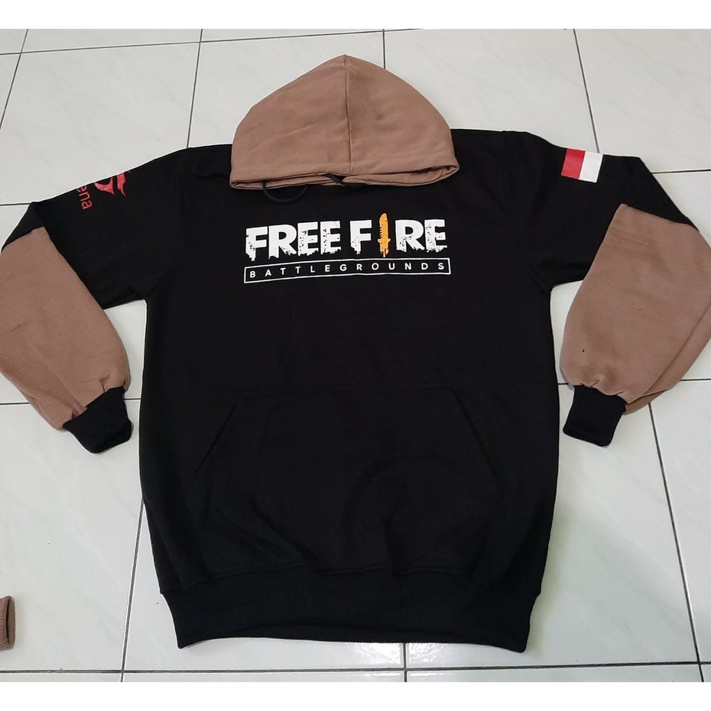 Sweater Hoodie Free Fire Anak Dan Dewasa