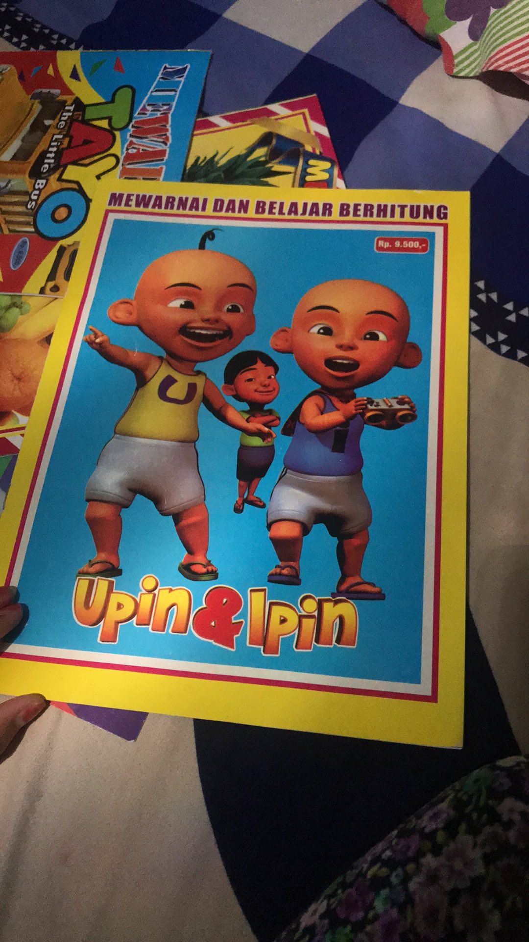 BUKU MEWARNAI GAMBAR UPIN IPIN Shopee Indonesia