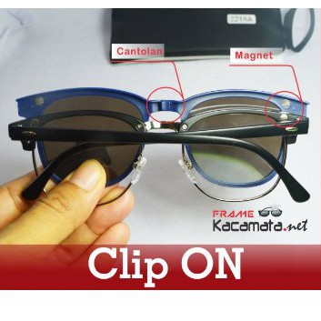 Kacamata Minus Frame Kacamata Clip On 5 Lensa Minus Antiradiasi Komputer Kacamata Hitam Pria Wanita