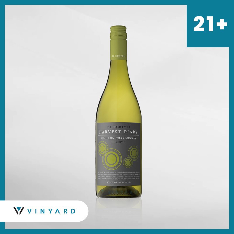 De Bortoli Harvest Diary Semillon Chardonnay 750 Ml ( Original &amp; Resmi By Vinyard )