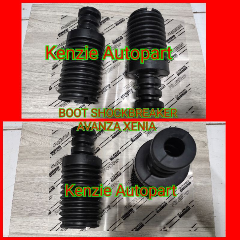 KARET BOOT SHOCKBREAKER DEPAN AVANZA XENIA RUSH TERIOS  GRANDMAX