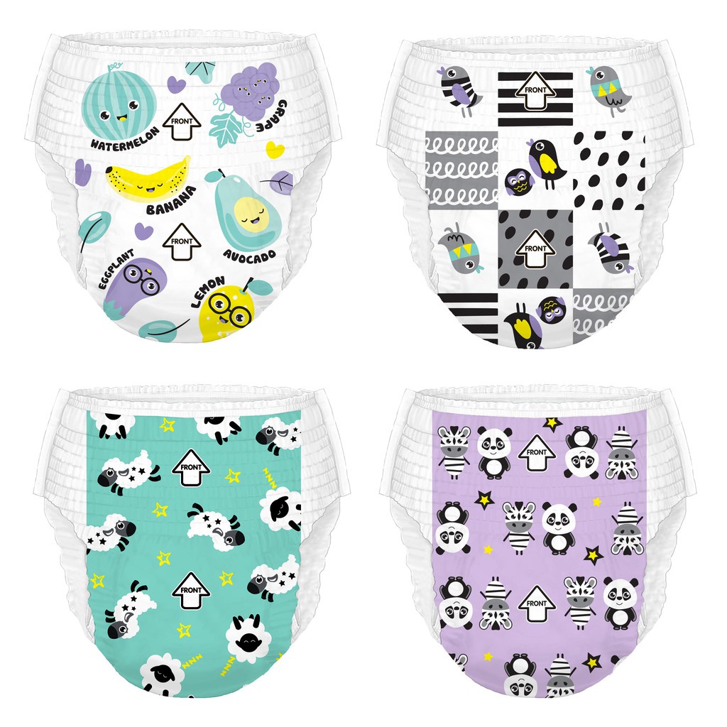 POKANA PANTS UNISEX MEGA PACK S60, M58, L48, XL42,  XXL36