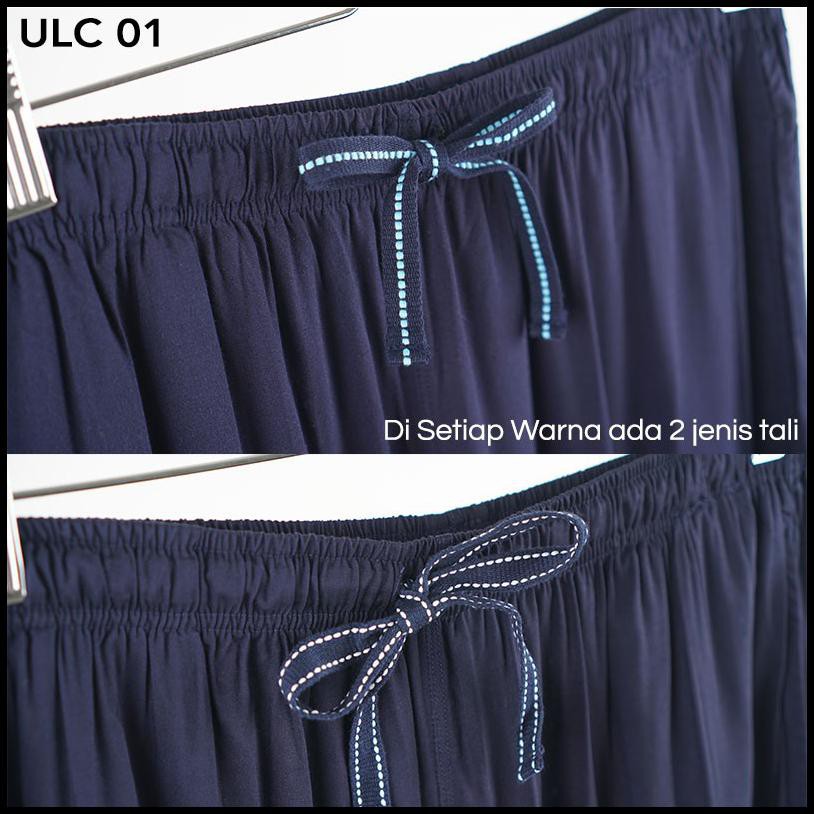  Celana  Kulot 3 4 Wanita  Uniqlo  High Waist Original Sisa 