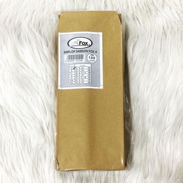 

AMPLOP SAMSON FOX TIPE A