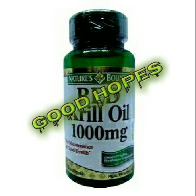 KRILL OIL 1000 mg nature's bounty Red krill oil