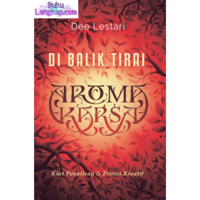 Dibalik Tirai Aroma karsa ttd - Dee Lestari original