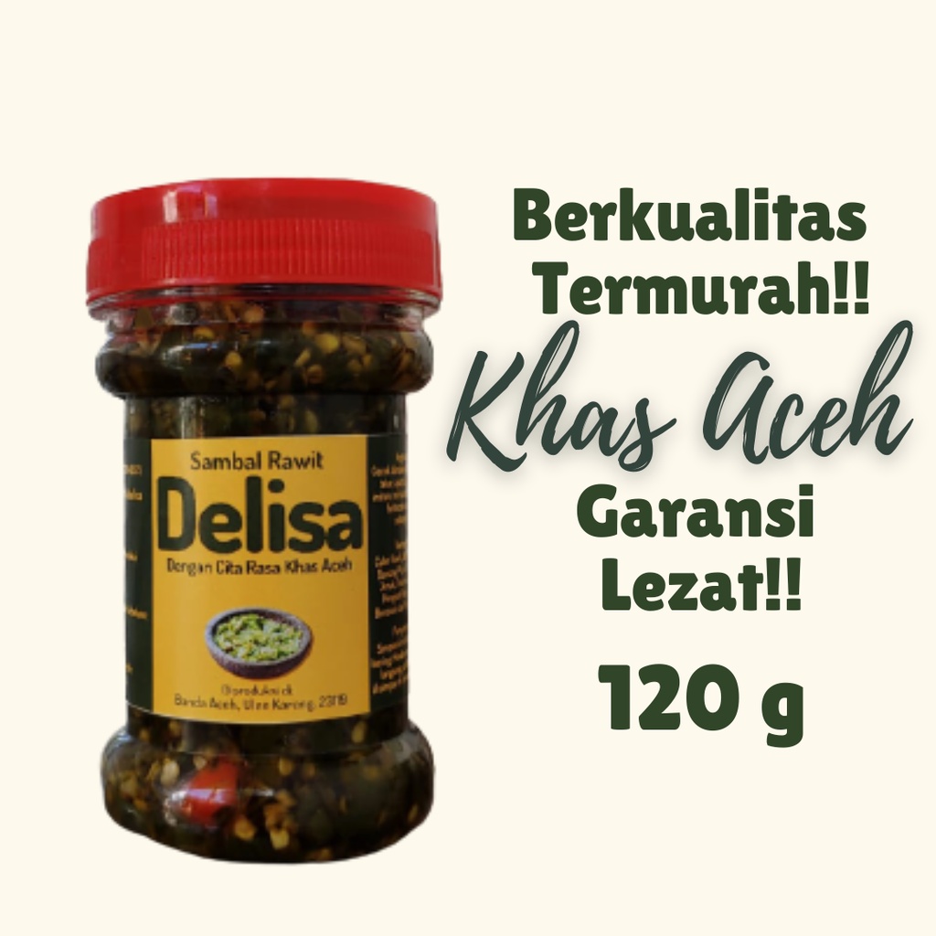 

Sambal Rawit Tumurui Delisa Termurah Khas Aceh / Sambel Cabe Bumbu Bebek Geprek Hemat / Saus Saos / Masakan Makanan di Banda Aceh