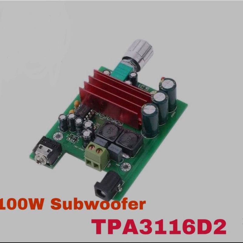 Power TPA3116D2 100w Mono Subwoofer XR-163 TPA3116 Digital Audio Amplifier Class D