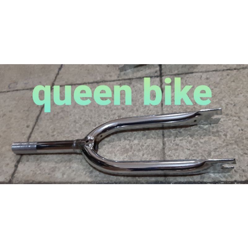 fork garpu sepeda BMX 16 crome