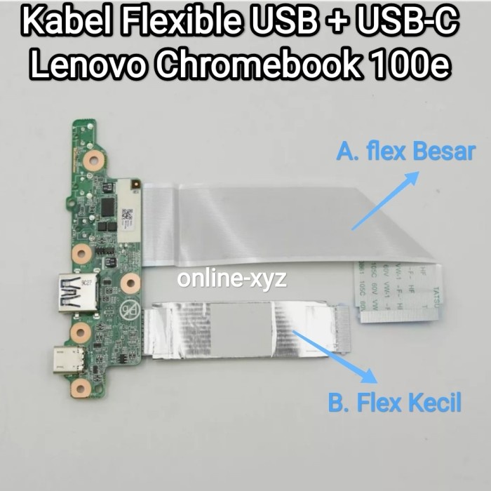 kabel flexible mb io USB board Lenovo Chromebook 100e