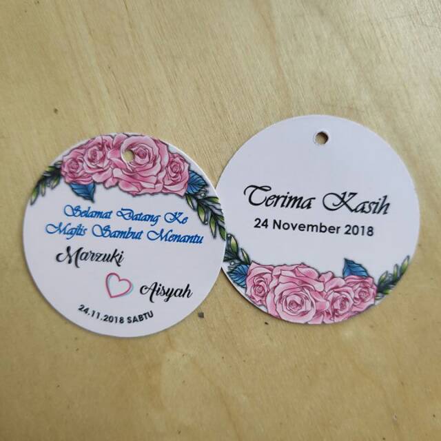 

Stiker Bulat 6 cm