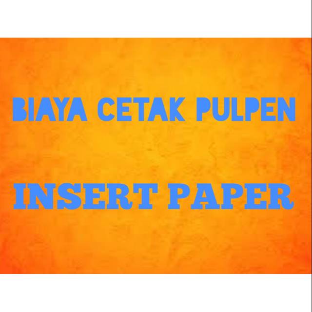 

Harga Cetak Pulpen Insert Paper | Cetak Pulpen Insert Paper | Pulpen Custom Insert Paper