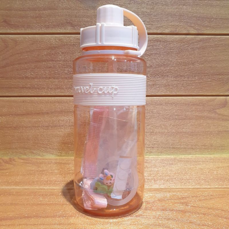 Botol Minum Sticker 1000ml / Botol Stravel Cup / Botol Air Minum / Botol Minum Murah