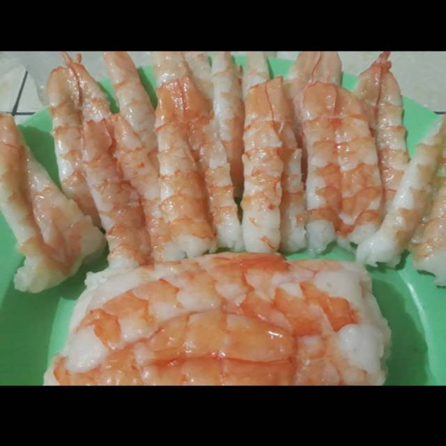Udang sushi frozen beku jepang belah kupas ebi furai