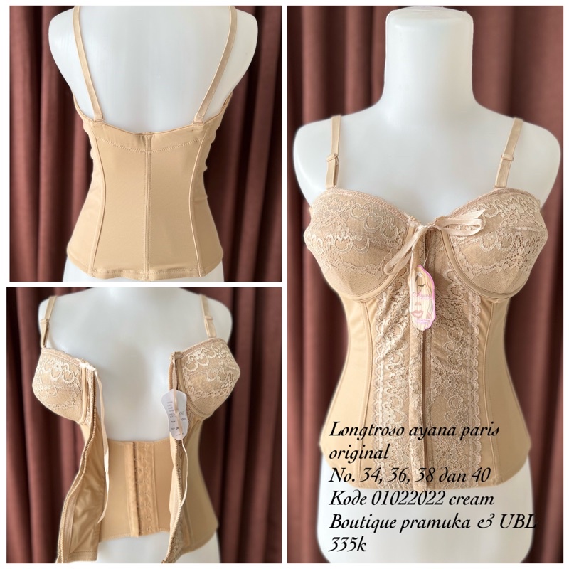 LONGTORSO AYANA PARIS ORIGINAL CREAM