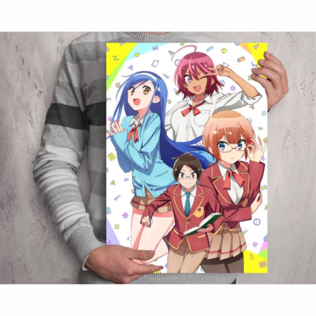 Koleksi Poster Anime Bokutachi wa Benkyou - Size A3+