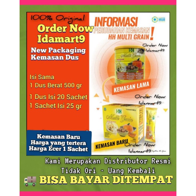 

(BAYAR DITEMPAT) MINUMAN SEHAT VEGETARIAN DARI BIJI-BIJIAN HH MULTI GRAIN SACHET MULTI GRAIN KONGBAP MIX SACHET HH MULTI GRAIN SEREAL HH MULTI GRAIN CEREAL HH MULTY GRAIN SACHET MIX KONGBAP HH MULTYGRAIN SACHET MIX KONGBAP HH MULTY GRAIN SEREAL