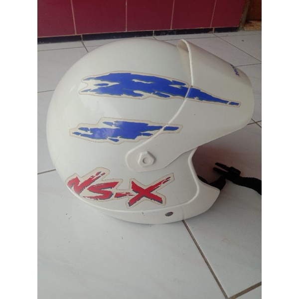 helm jadul honda nsx ori mulus full ori