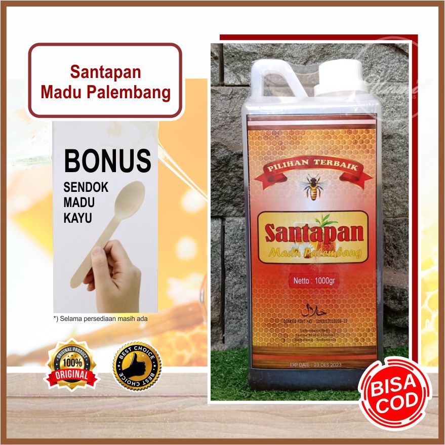

MADU PALEMBANG [ SANTAPAN ] 1KG & 500GR , 100% ASLI