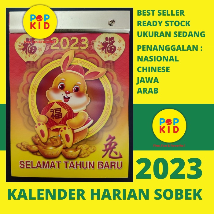 PROMO KALENDER HARIAN SOBEK UKURAN SEDANG TERMURAH