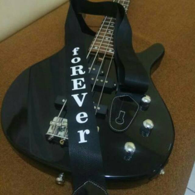 Sabuk Strap Gitar foREVer Bonus Pick A7X