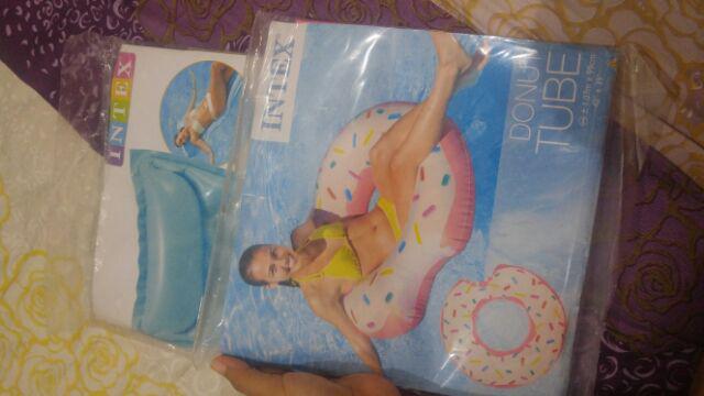 Intex Glossy Mat Lounge Inflatable. Matras / Kasur Kolam Renang