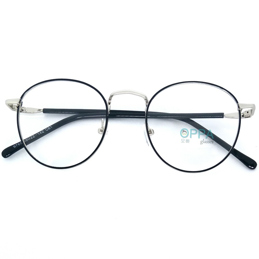 Frame Kacamata Korea Pria Wanita OPPA OP02 BLSV Hitam Frame Kacamata Korea Pria Wanita OPPA OP02 BLSV Hitam
