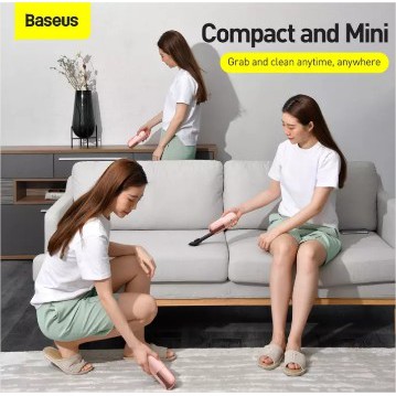 Baseus C1 Capsule Vacuum Cleaner Wireless Rumah Meja Sofa Kantor Mobil