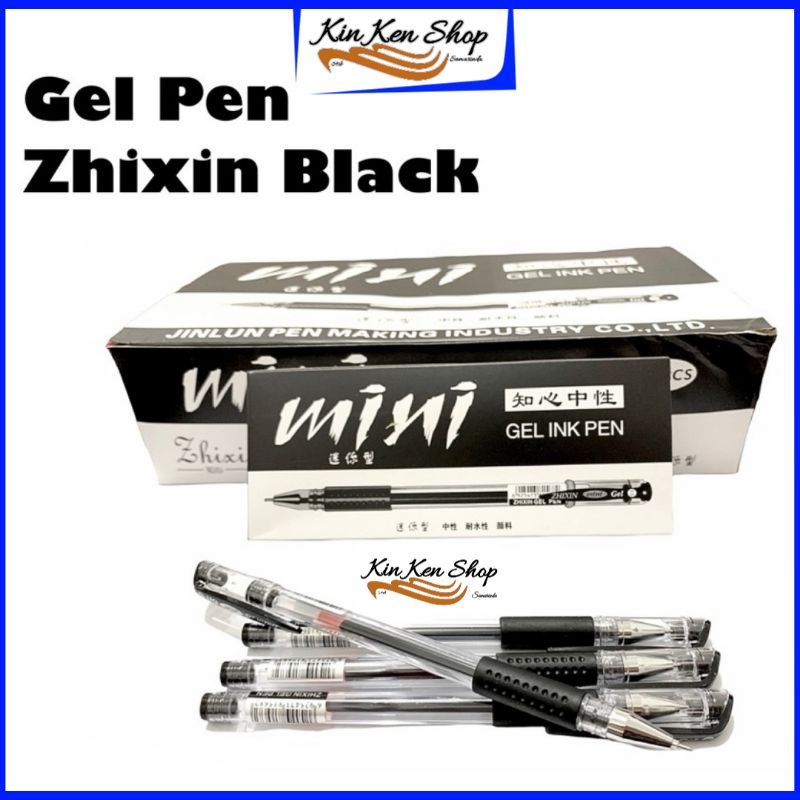 

Pulpen Gel Warna Hitam / Pena Gel Mini 0,5mm