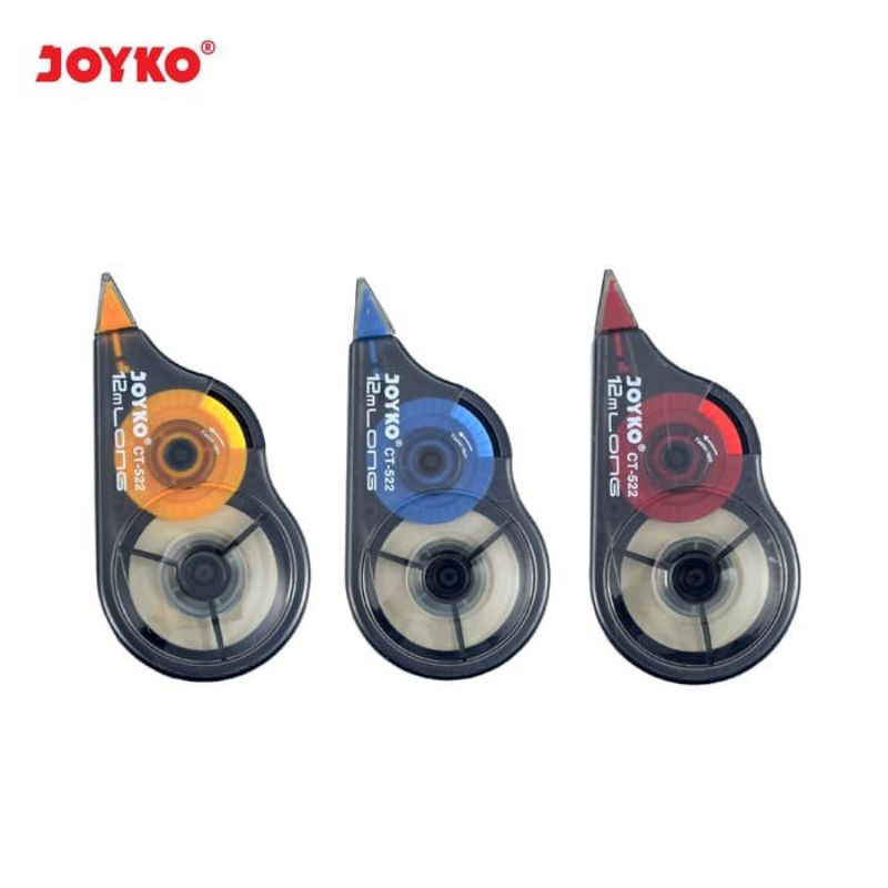 Correction Tape Pita Koreksi Joyko CT-522 tipe x joyko CT 522 joyko correction tape CT 522