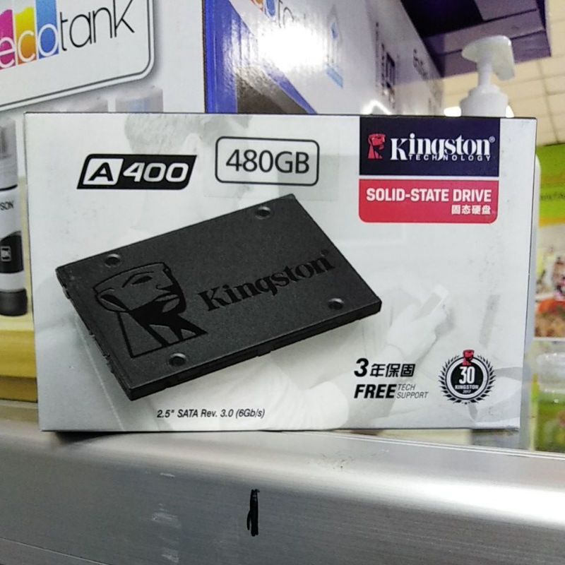 Kingston 480 gb A400 SSD 2.5 sata