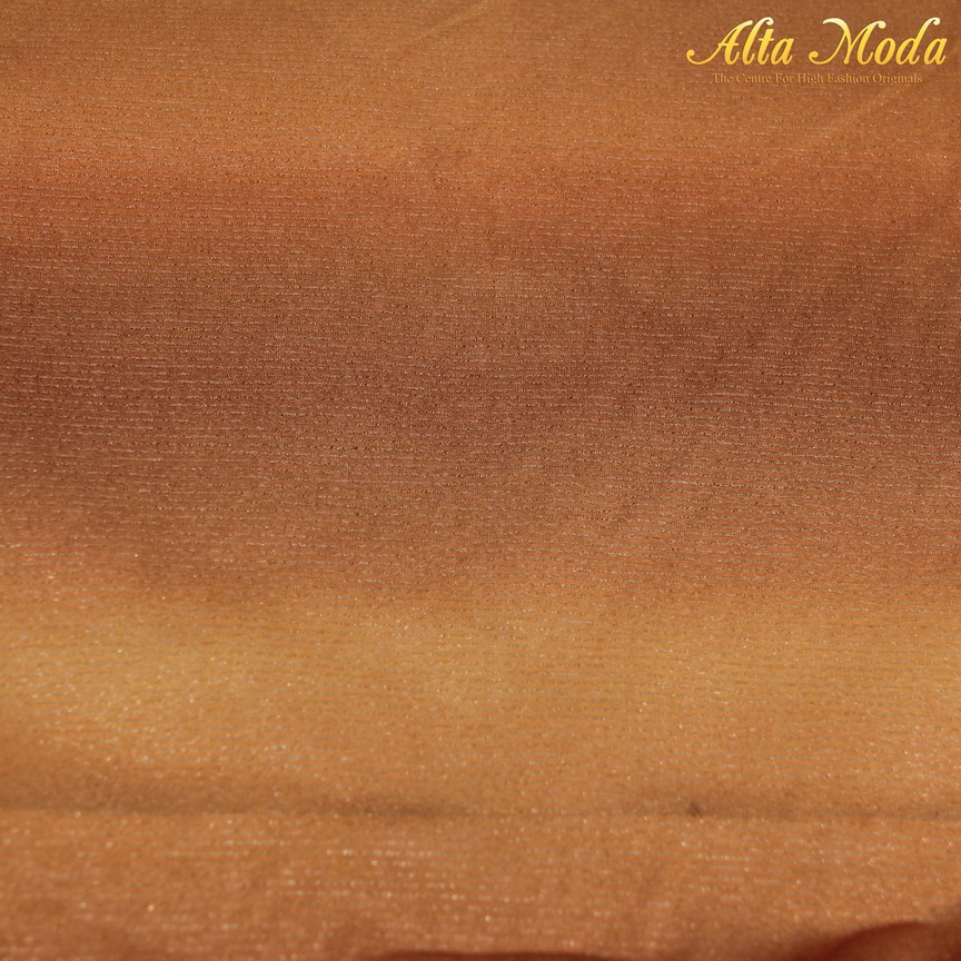 

Alta Moda Stretch Lurex Warna Coklat Tangerine (1M)