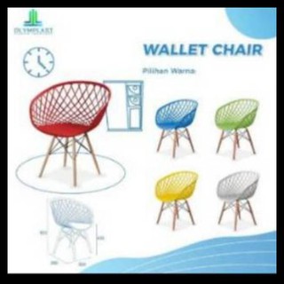  Kursi  Cafe Tamu Teras  Minimalis  Olymplast Walet Chair 