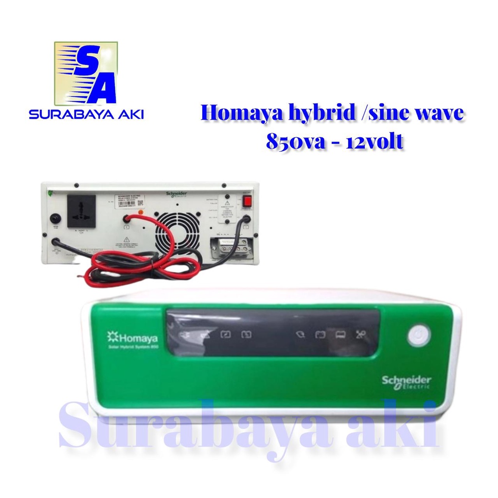 HOMAYA 850VA HYBRID INVERTER SCHNEIDER HOMAYA 12V 850VA