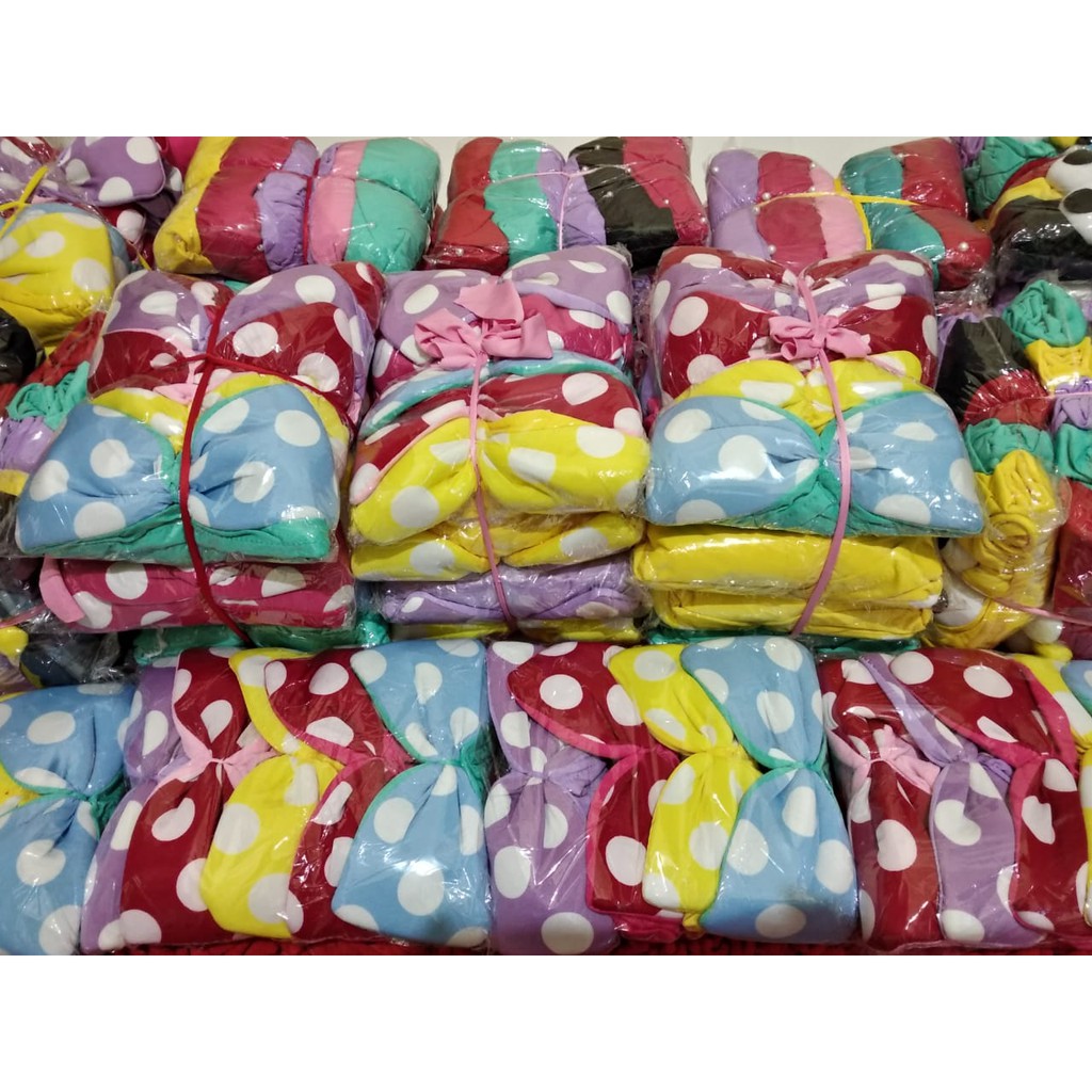 MICKEY POLKA krudung jilbab hijab anak