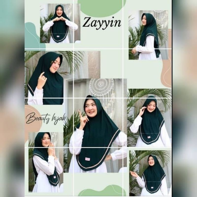 AREY HIJAB ZAYYIN , KHIMAR SYARI , JILBAB MURAH
