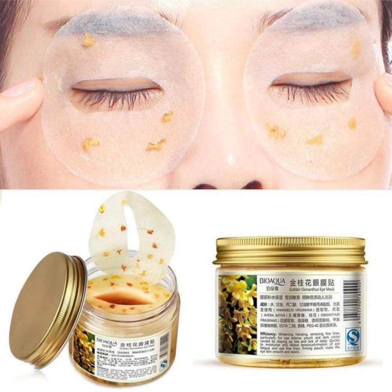 [ bisa COD] ~ MASKER MATA  BIOAQUA 80 PC / 40 PASANG