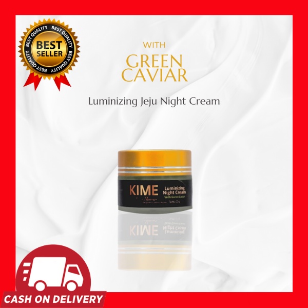 Paket Glowing KIME Skincare Original 100%-Krim Malam