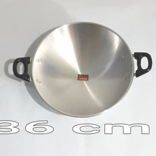 Dijual Wajan Kuali Aluminium Halco 36cm Diskon