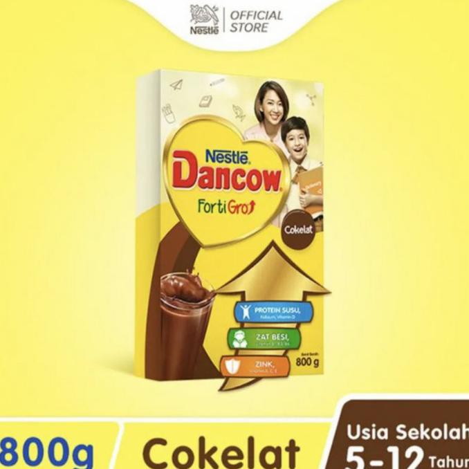 

[[BISA COD]] DANCOW FortiGro Instant Coklat Box 800gr / 800 gr - Kardus STOK TERBATAS Kode 1372