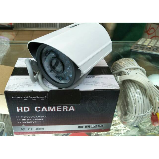 Paket cctv analog outdoor 1000tv lgsung colok ke tv