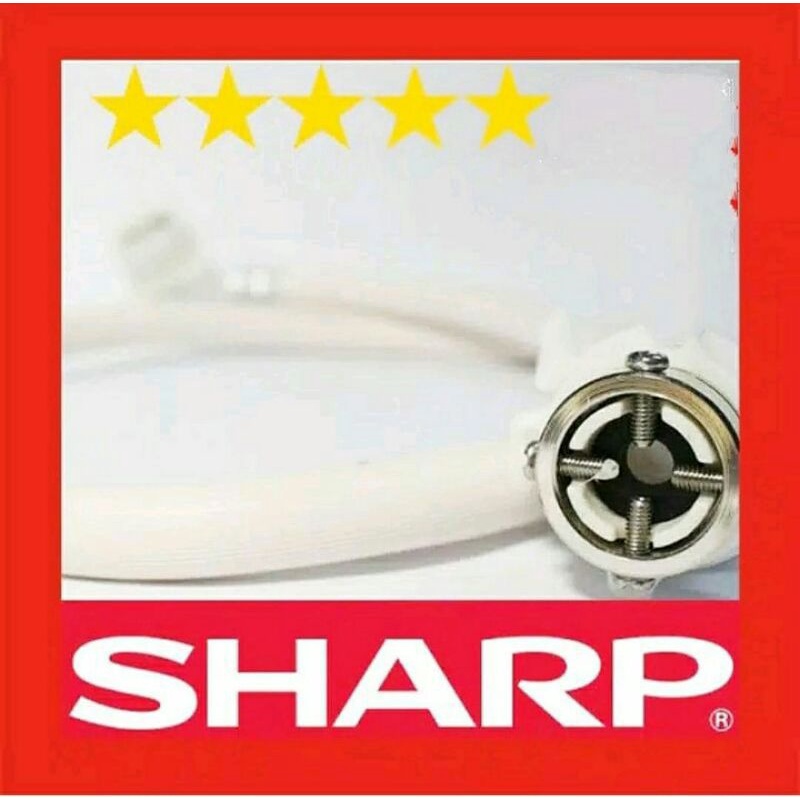 Selang inlet Mesin Cuci 1 Tabung [5 Meter] Selang Water Inlet Masuk Masukan Air Mesin Cuci Sharp