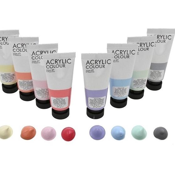 

[titleawal] ART RANGERS 8X22ML / 6X75ML PASTEL ACRYLIC SET